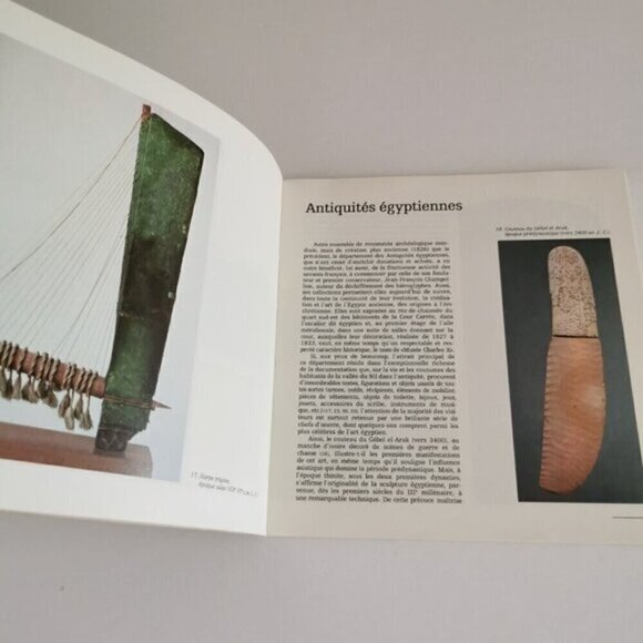 Le Louvre Museum Guide Book FRENCH Vintage 1986 Paris France Art Gallery - Picture 8 of 11